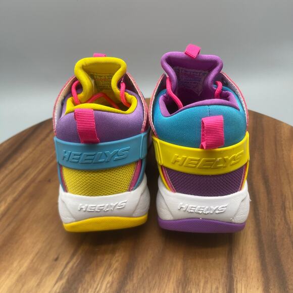 Heelys Force Shoes Womens Size 6 Colorblock Pink Multicolor Casual Skate Sneaker - Picture 4 of 8
